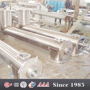 Transportadores de tornillo de acero inoxidable Sistemas de transporte de la industria alimentaria